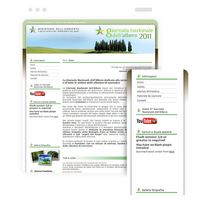 Ministero dell'Ambiente - Giornata dell'Albero