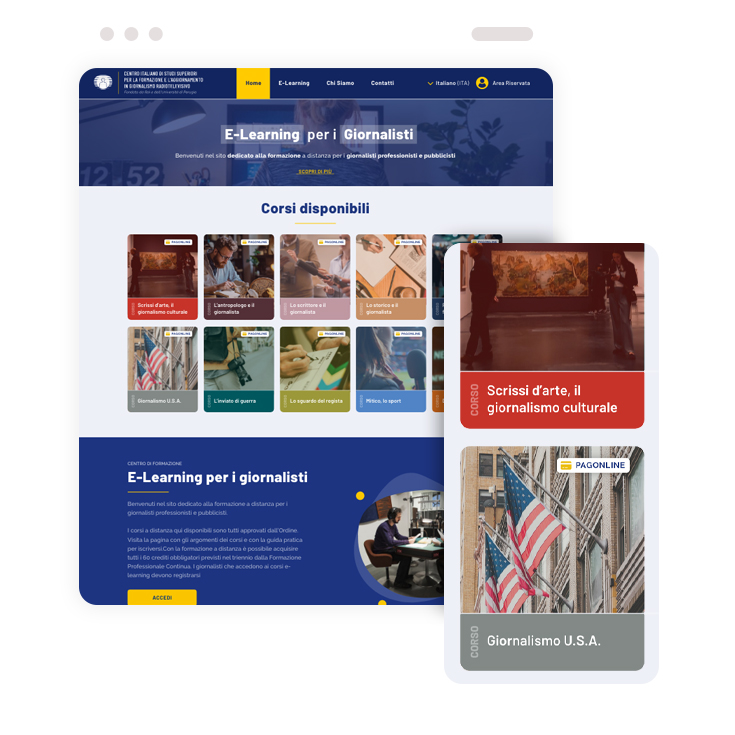 E-learning - Centro Giornalismo Scuola di Perugia