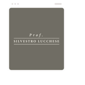 Prof. Silvestro Lucchese