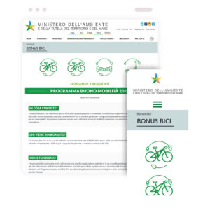 Ministero dell'Ambiente - Bonus Mobilità