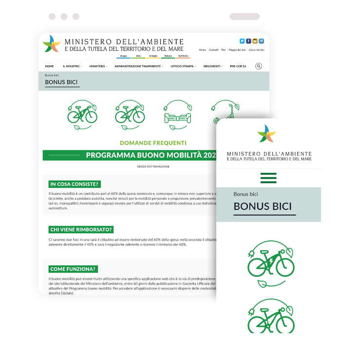 Ministero dell'Ambiente - Bonus Mobilità